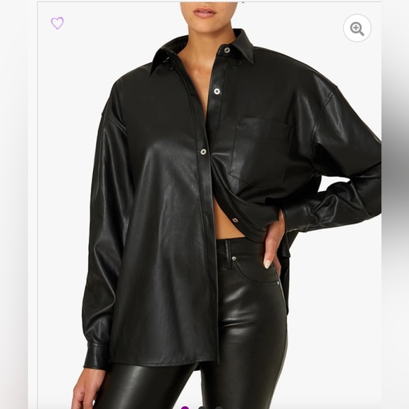 WeWoreWhat Tops - #960 NWT WeWoreWhat Black Button Down Shirt